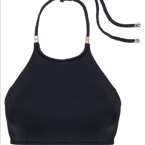 Heidi Klum Swim Sun Muse Halter, Black Iris, sz 10 - Picture 2 of 8